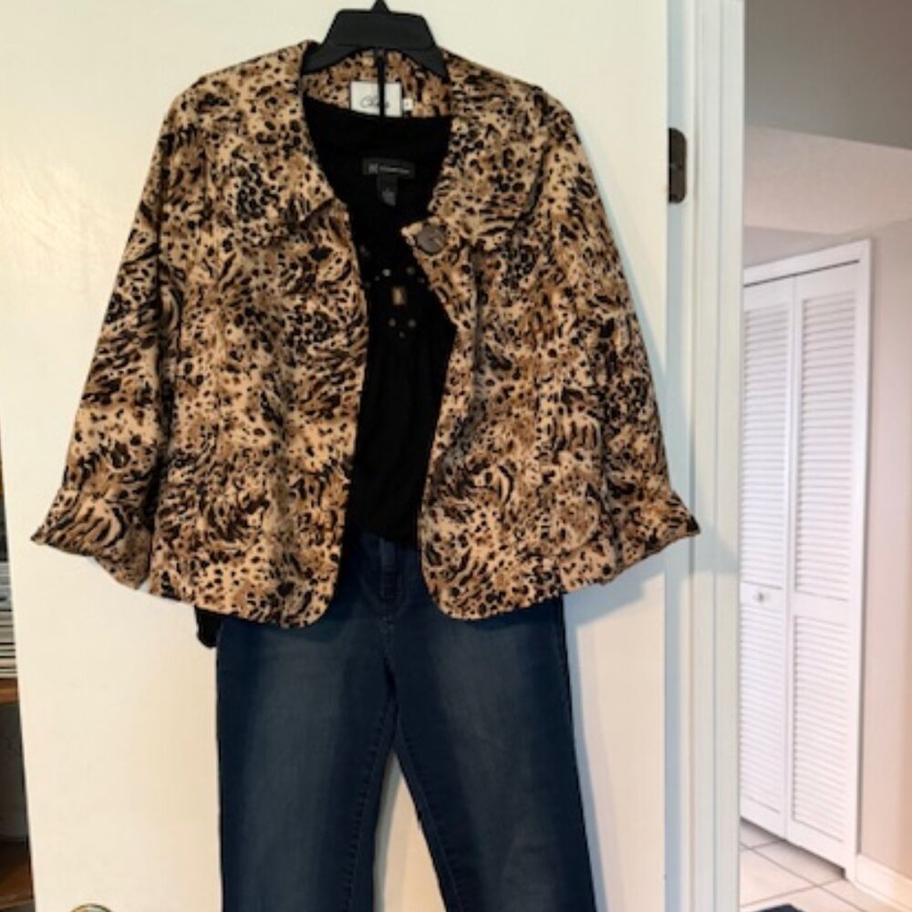 Cheetah or Animal Print Jacket